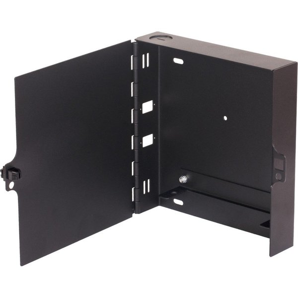 Quest Technology International Fiber Optic Wall Mount Cabinet W/ Lock - 1-Strip Mod (24 Fibers) NFO-4601